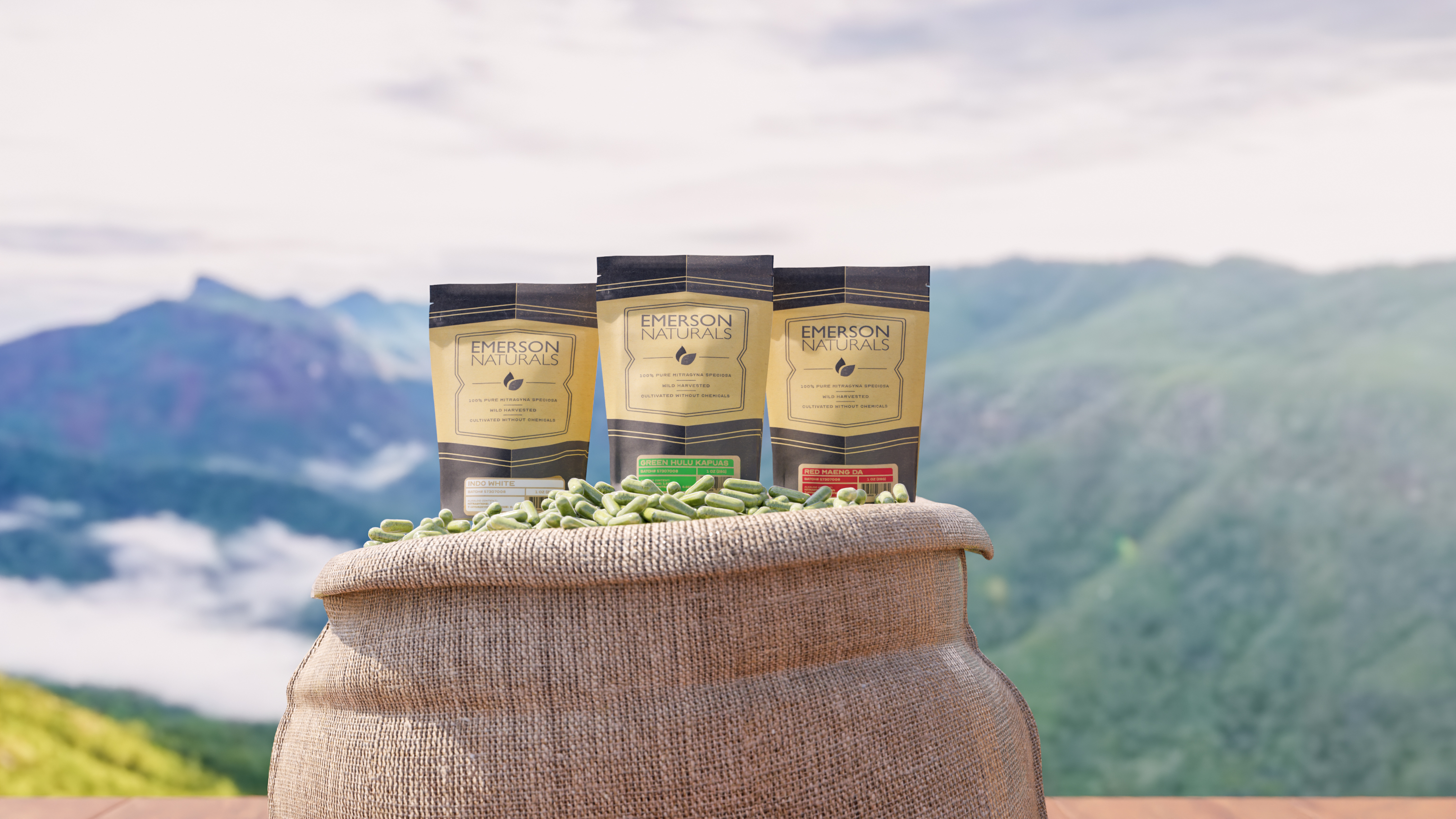Premium Emerson Naturals Kratom Products